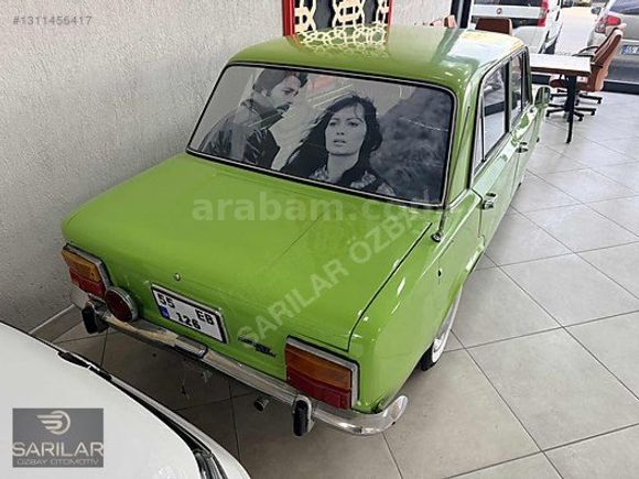 SARILAR ÖZBAY DAN 1976 MODEL MURAT 124 FISTIK YEŞİLİ