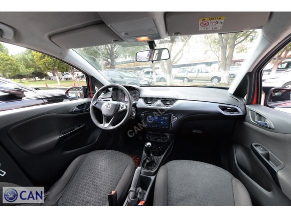 Can'dan 155 bin km Lpg'li Kırmızı Opel Corsa Essentia.