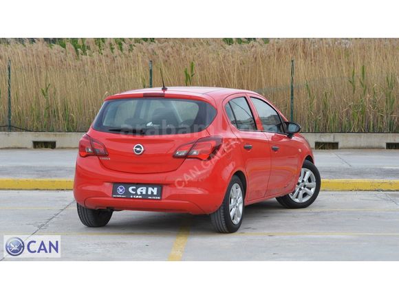 Can'dan 155 bin km Lpg'li Kırmızı Opel Corsa Essentia.