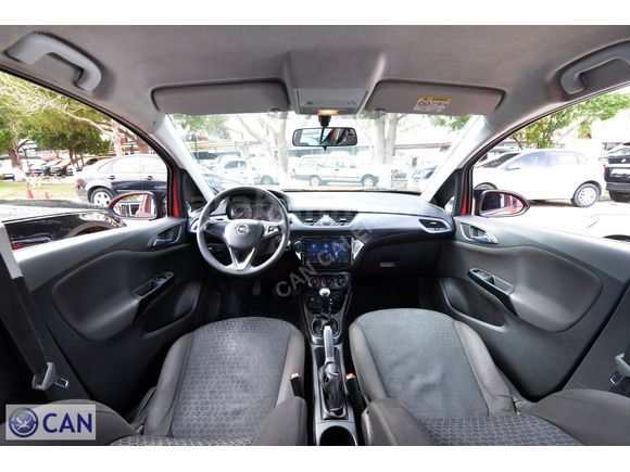 Can'dan 155 bin km Lpg'li Kırmızı Opel Corsa Essentia.