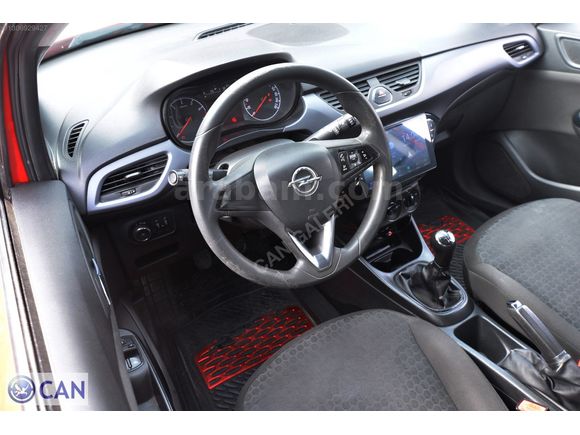Can'dan 155 bin km Lpg'li Kırmızı Opel Corsa Essentia.