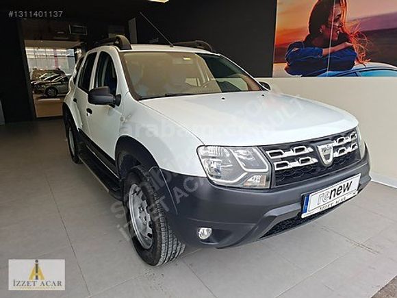İZZET ACAR DAN 2017 DACIA DUSTER 1.5 DCI 4X2 AMBIANCE KAMERALI