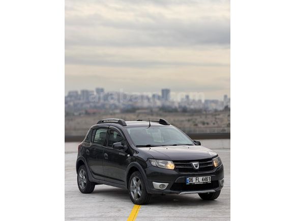ACİL HATASIZ  BOYASIZ 195 BİN KM DE Dacia Sandero 1.5 dCi Stepway 2014 Model Ankara