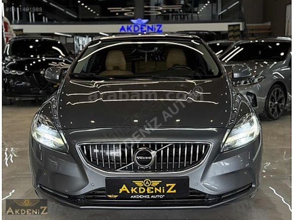 -AKDENİZ-2018 VOLVO V40 1.5 T3 HAFIZA ISITMA+CAMTVN+TABA+BOYASIZ