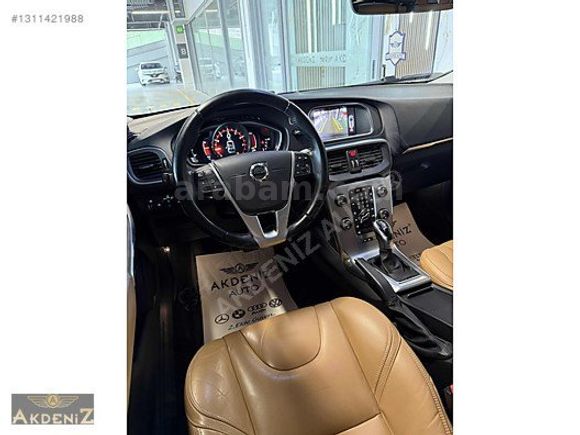 -AKDENİZ-2018 VOLVO V40 1.5 T3 HAFIZA ISITMA+CAMTVN+TABA+BOYASIZ
