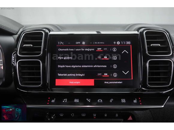 MÇK'MOTORSDAN 2023 MODEL C5 AİRCROSS 1.5 BLUEHDİ SHİNE HATASIZ