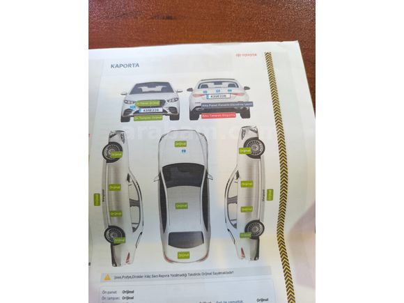 Corolla 1.6 Vision 2019 benzinli çelik jantli