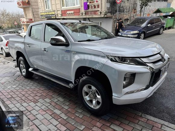 ELPAR'DAN 2020 L200 ÇİFT KABİN PİCKUP 4x2 OTOMATİK ORJ.160 BİNKM