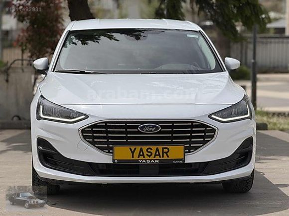 !!!BOYASİZ FORT FOCUS 1.5 TİTANİUM STİL BEYAZ S.BAKIMLI!!!