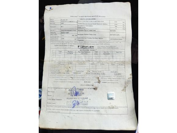 Toyota Corolla 1.4 VVT-İ 2005 Model Ankara