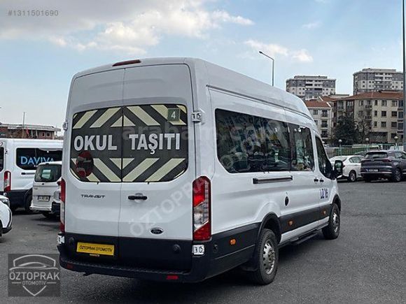 ÖZTOPRAK-2023 FORD TRANSİT 16+1 OKUL TAŞITI HATASIZ