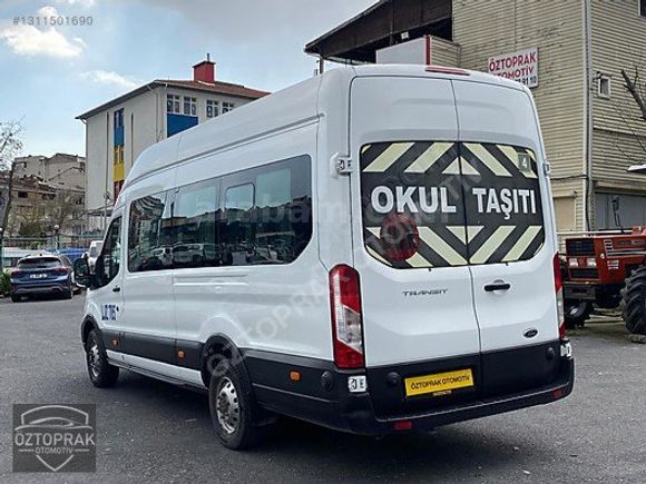 ÖZTOPRAK-2023 FORD TRANSİT 16+1 OKUL TAŞITI HATASIZ