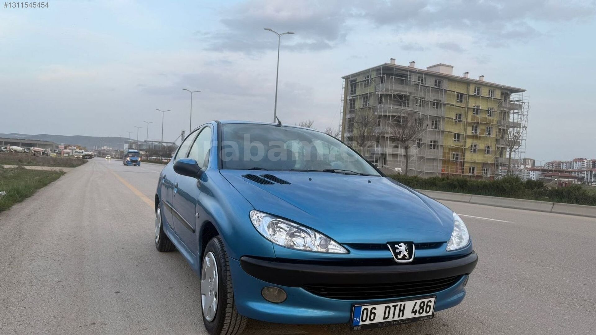 Galeriden Peugeot 206 1.4 XR 1999 Model Ankara 248.000 km Mavi 6