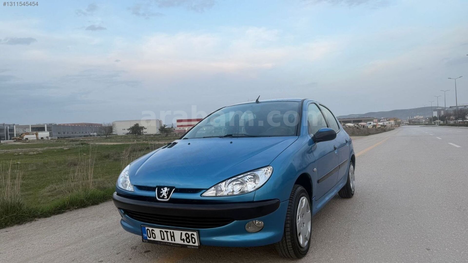 Galeriden Peugeot 206 1.4 XR 1999 Model Ankara 248.000 km Mavi 5