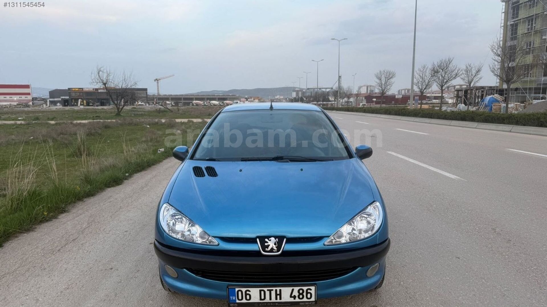 Galeriden Peugeot 206 1.4 XR 1999 Model Ankara 248.000 km Mavi 4