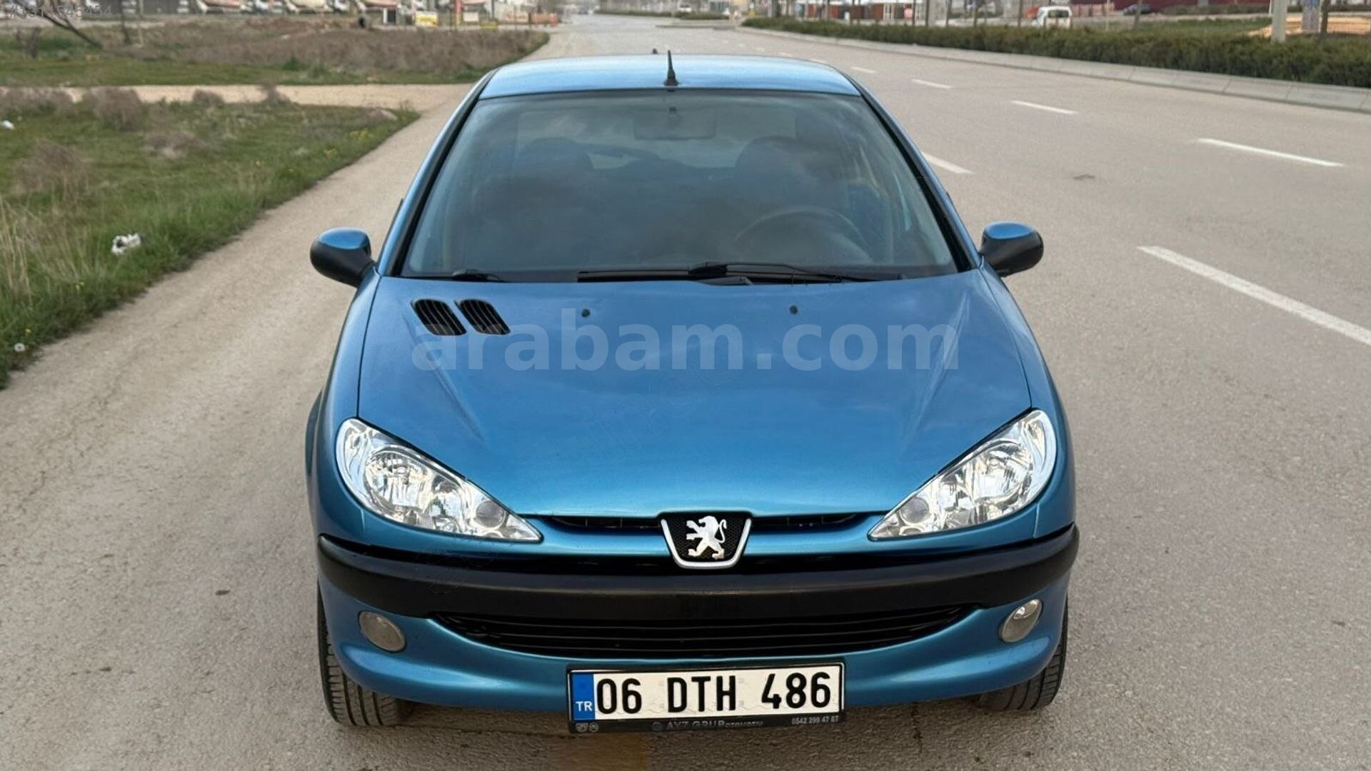 Galeriden Peugeot 206 1.4 XR 1999 Model Ankara 248.000 km Mavi 1