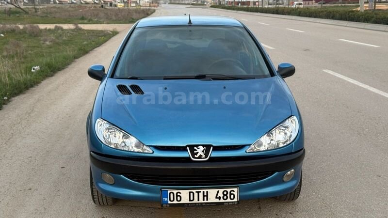 Galeriden Peugeot 206 1.4 XR 1999 Model Ankara 248.000 km Mavi