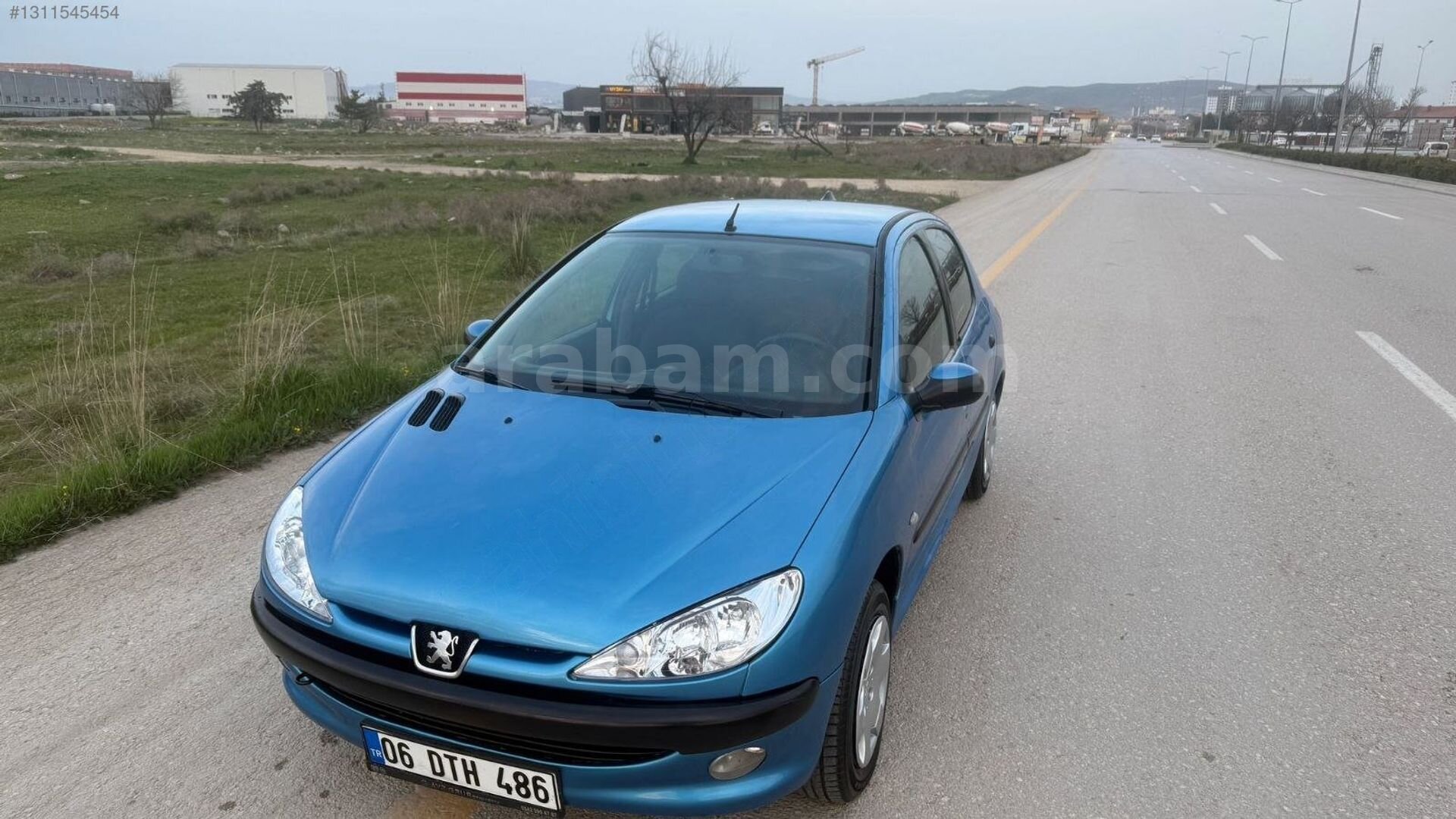 Galeriden Peugeot 206 1.4 XR 1999 Model Ankara 248.000 km Mavi 3