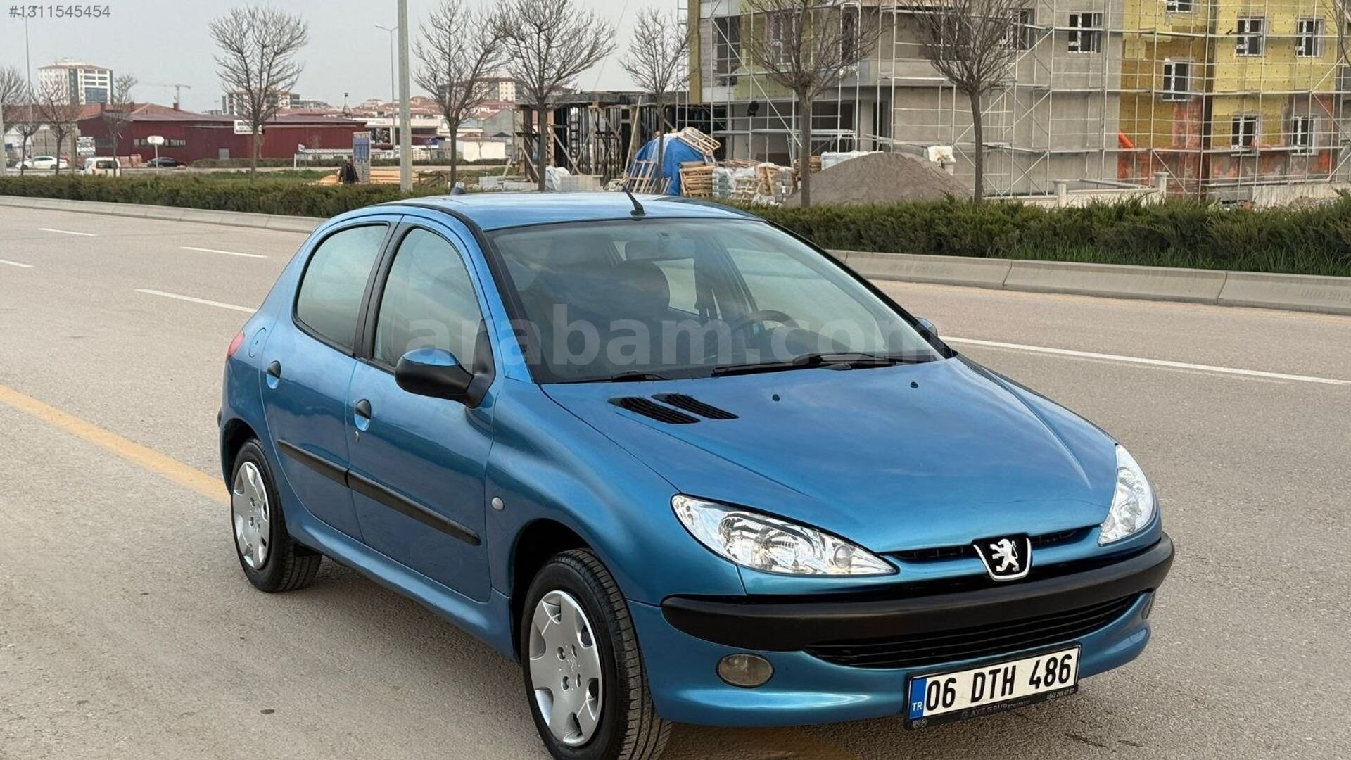 Galeriden Peugeot 206 1.4 XR 1999 Model Ankara 248.000 km Mavi 2
