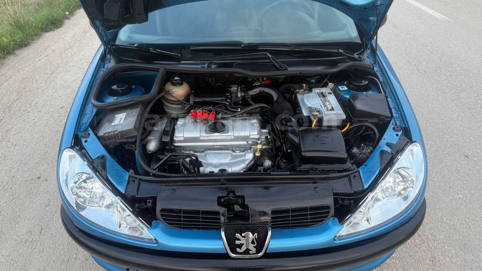 Galeriden Peugeot 206 1.4 XR 1999 Model Ankara 248.000 km Mavi 7