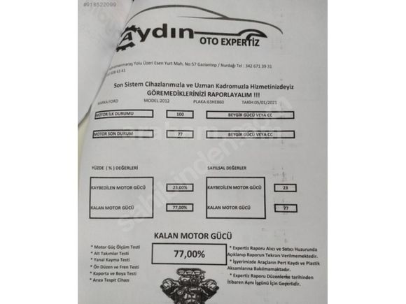 Sahibinden Ford Fiesta 1.4 Titanium 2012 Model