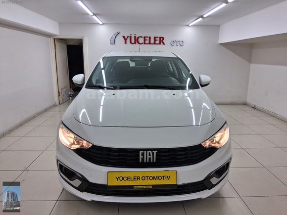 YÜCELER OTODAN 2025 FİAT EGEA 1.6 G.GRŞ.KMR. KDV%20 HATASIZ