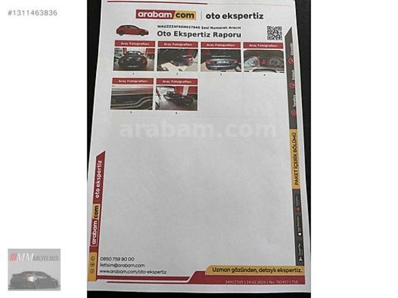 ///MM MOTORS ATAŞEHİR'DEN 2006 AUDİ A6 2.0 TDİ MANUEL