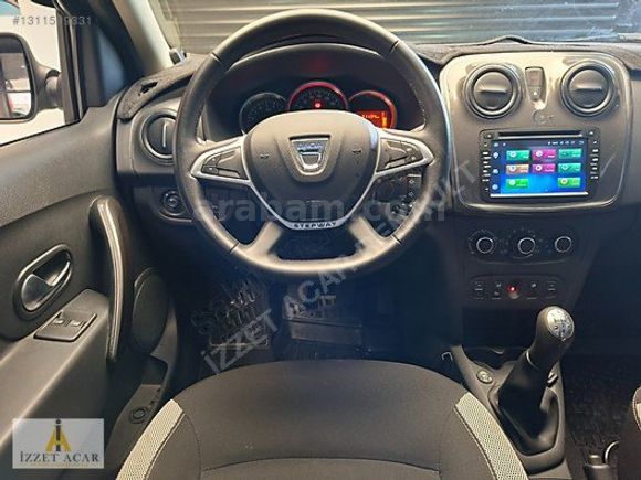 İZZET ACAR DAN 2019 DACIA SANDERO STEPWAY 0.9 TCE ECO-G EKRANLI