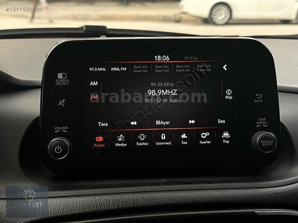 2023 MODEL FİAT EGEA 1.3 M.JET EASY PLUS DEĞİŞENSİZ 53.000 KM