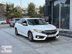BORZ MOTOR %0,99KREDİ 2018 HONDA CİVİC 1.6DTEC+CARPLAY+OTO+SUNRF