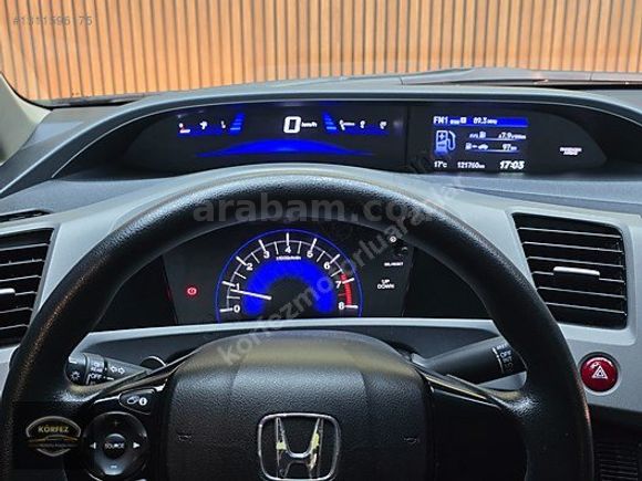 2012 CIVIC 1.6 İ-VTEC DREAM MANUEL LPG GÖRMEMİŞ