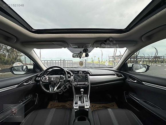 SERCAN OTO'DAN 2019 CİVİC ELEGANCE BOYASIZ 90 BİN'DE KARTA 12 AY