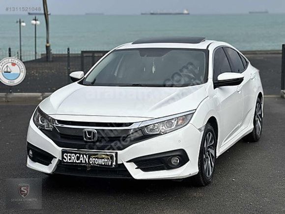 SERCAN OTO'DAN 2019 CİVİC ELEGANCE BOYASIZ 90 BİN'DE KARTA 12 AY