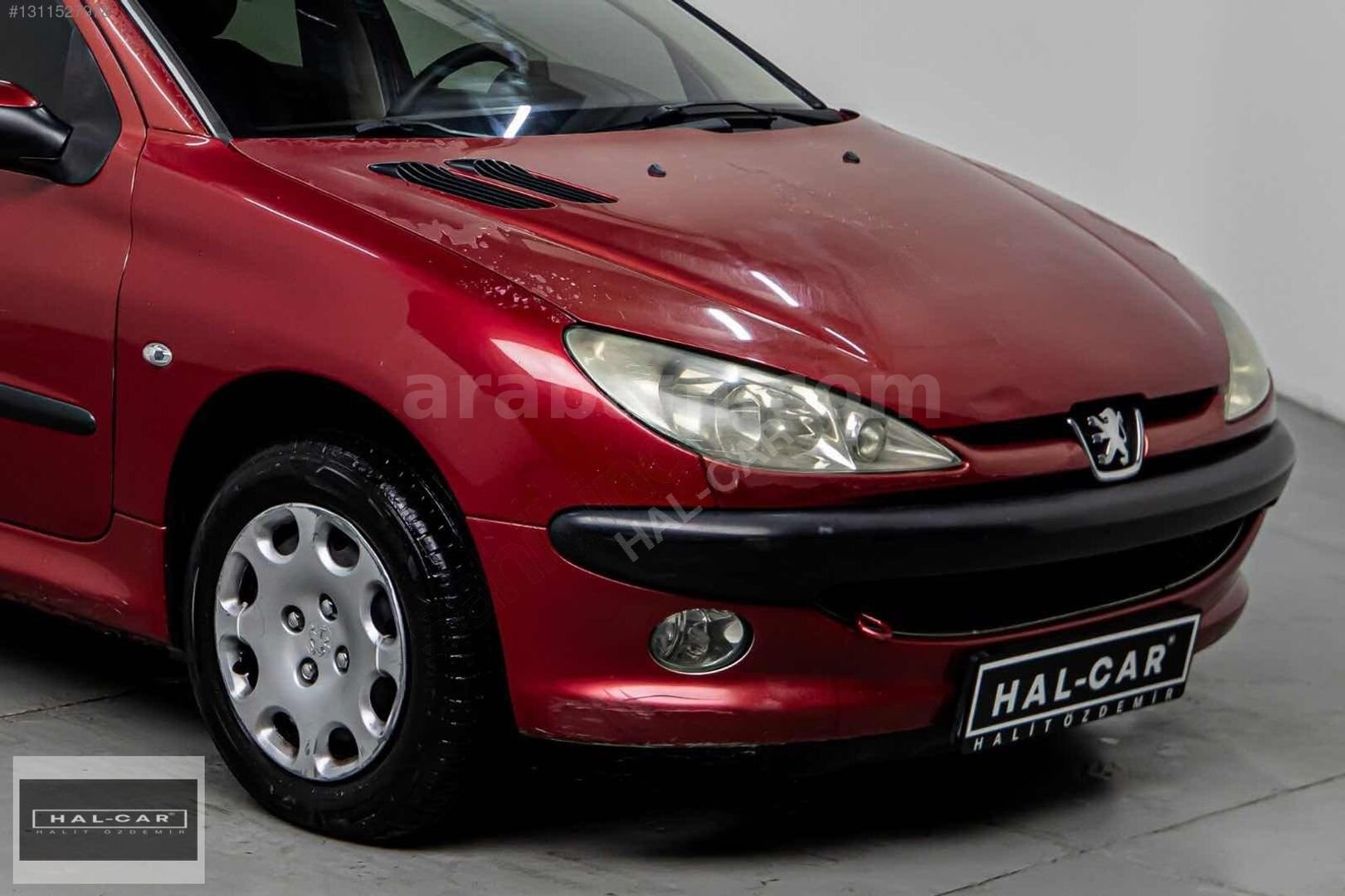 Galeriden Peugeot 206 1.4 XT 2004 Model İstanbul 221.000 km Kırmızı 3