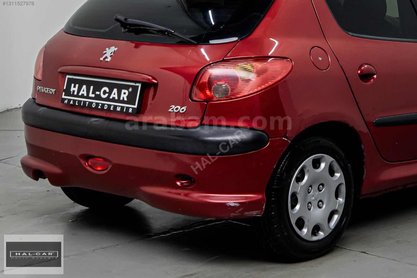 Galeriden Peugeot 206 1.4 XT 2004 Model İstanbul 221.000 km Kırmızı 2
