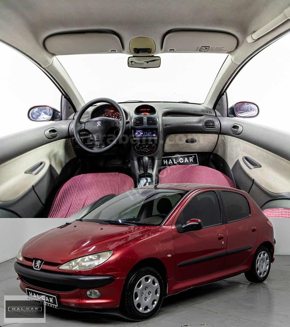 Galeriden Peugeot 206 1.4 XT 2004 Model İstanbul 221.000 km