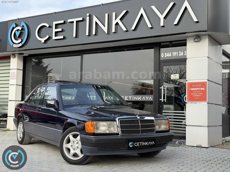 ÇETİNKAYA'DAN 1993 MERCEDES-BENZ 190-E,1.8,OTOMATİK,SUNROOF,LU