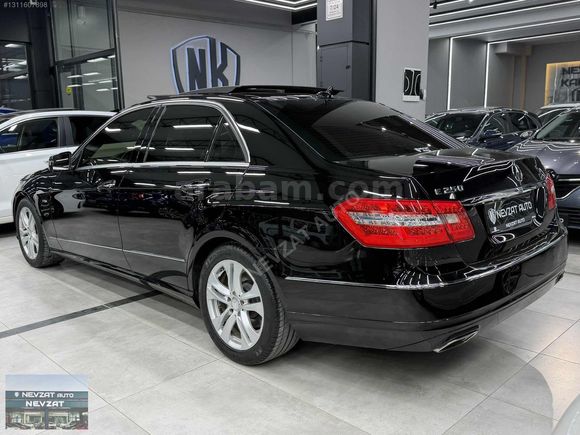 MERCEDES BENZ E250 CGI PREMİUM 131 BİN KM'DE CAM TAVAN KREM DERİ