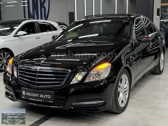 MERCEDES BENZ E250 CGI PREMİUM 131 BİN KM'DE CAM TAVAN KREM DERİ