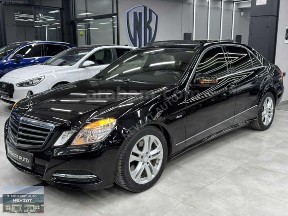 MERCEDES BENZ E250 CGI PREMİUM 131 BİN KM'DE CAM TAVAN KREM DERİ