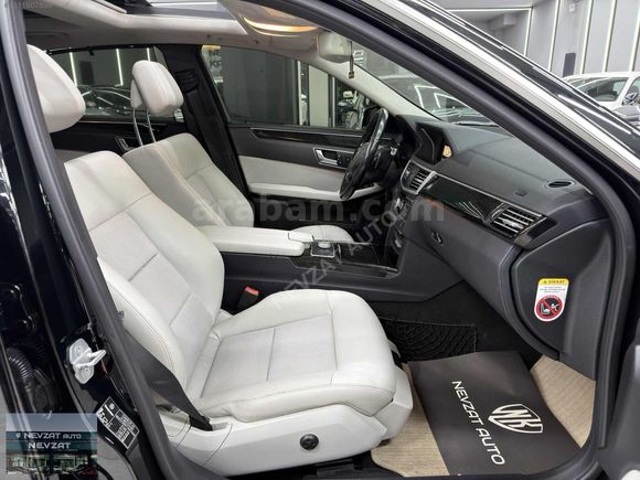 MERCEDES BENZ E250 CGI PREMİUM 131 BİN KM'DE CAM TAVAN KREM DERİ