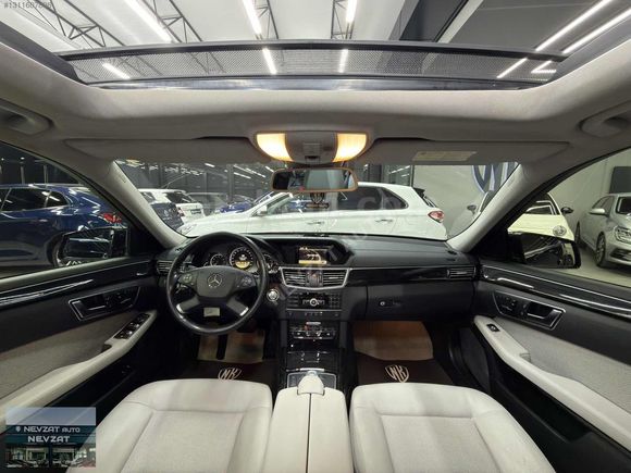MERCEDES BENZ E250 CGI PREMİUM 131 BİN KM'DE CAM TAVAN KREM DERİ