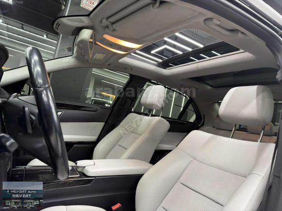 MERCEDES BENZ E250 CGI PREMİUM 131 BİN KM'DE CAM TAVAN KREM DERİ