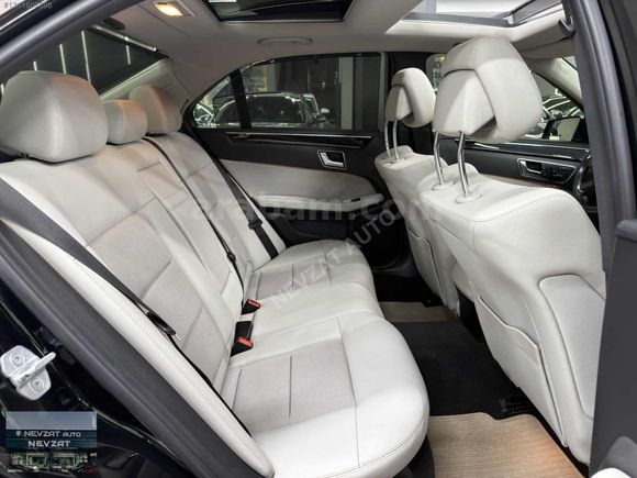 MERCEDES BENZ E250 CGI PREMİUM 131 BİN KM'DE CAM TAVAN KREM DERİ