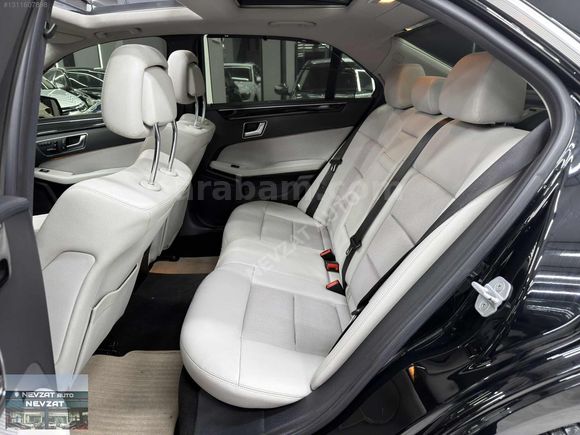 MERCEDES BENZ E250 CGI PREMİUM 131 BİN KM'DE CAM TAVAN KREM DERİ