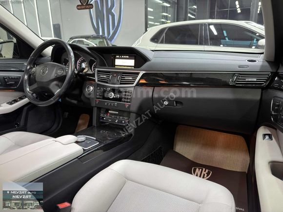 MERCEDES BENZ E250 CGI PREMİUM 131 BİN KM'DE CAM TAVAN KREM DERİ