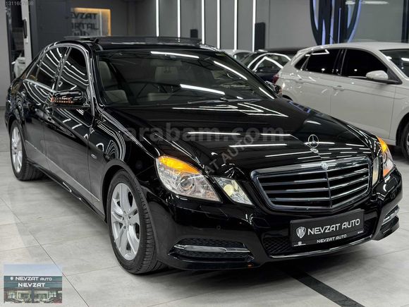 MERCEDES BENZ E250 CGI PREMİUM 131 BİN KM'DE CAM TAVAN KREM DERİ