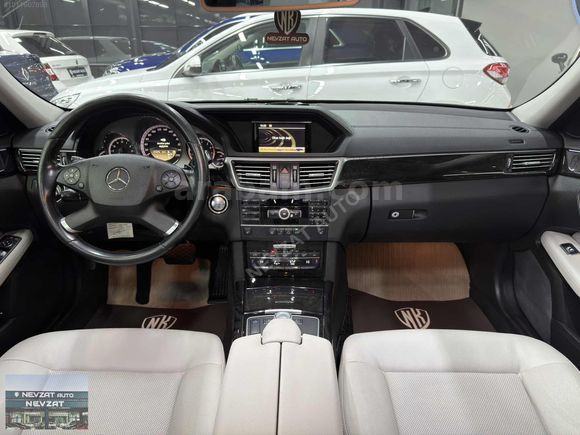 MERCEDES BENZ E250 CGI PREMİUM 131 BİN KM'DE CAM TAVAN KREM DERİ