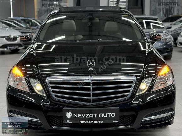 MERCEDES BENZ E250 CGI PREMİUM 131 BİN KM'DE CAM TAVAN KREM DERİ