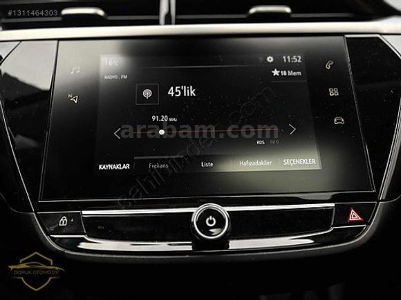 2021 CORSA ELEGANCE DEĞİŞENSİZ CAM TAVAN+HAYALET GÖSTERGE